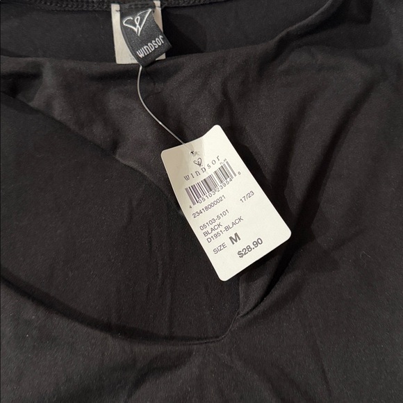 SHEIN Black Long Sleeve Dress - Picture 3 of 3